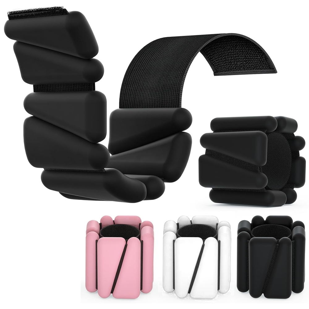 Pilates Yoga And Barre - 2LBS/4LBS Ayarlanabilir Silikon Ayak Bileği ve