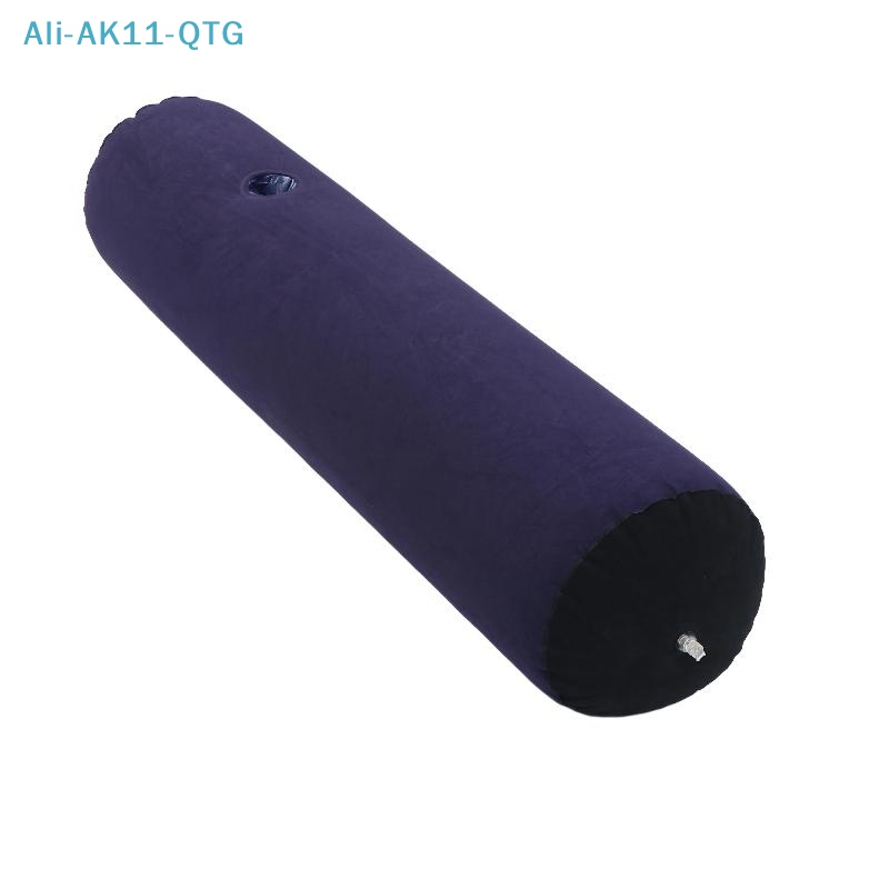 Bolster Cushion Round - Sıcak Şişirilebilir Destek Yastığı Mavi Renk
