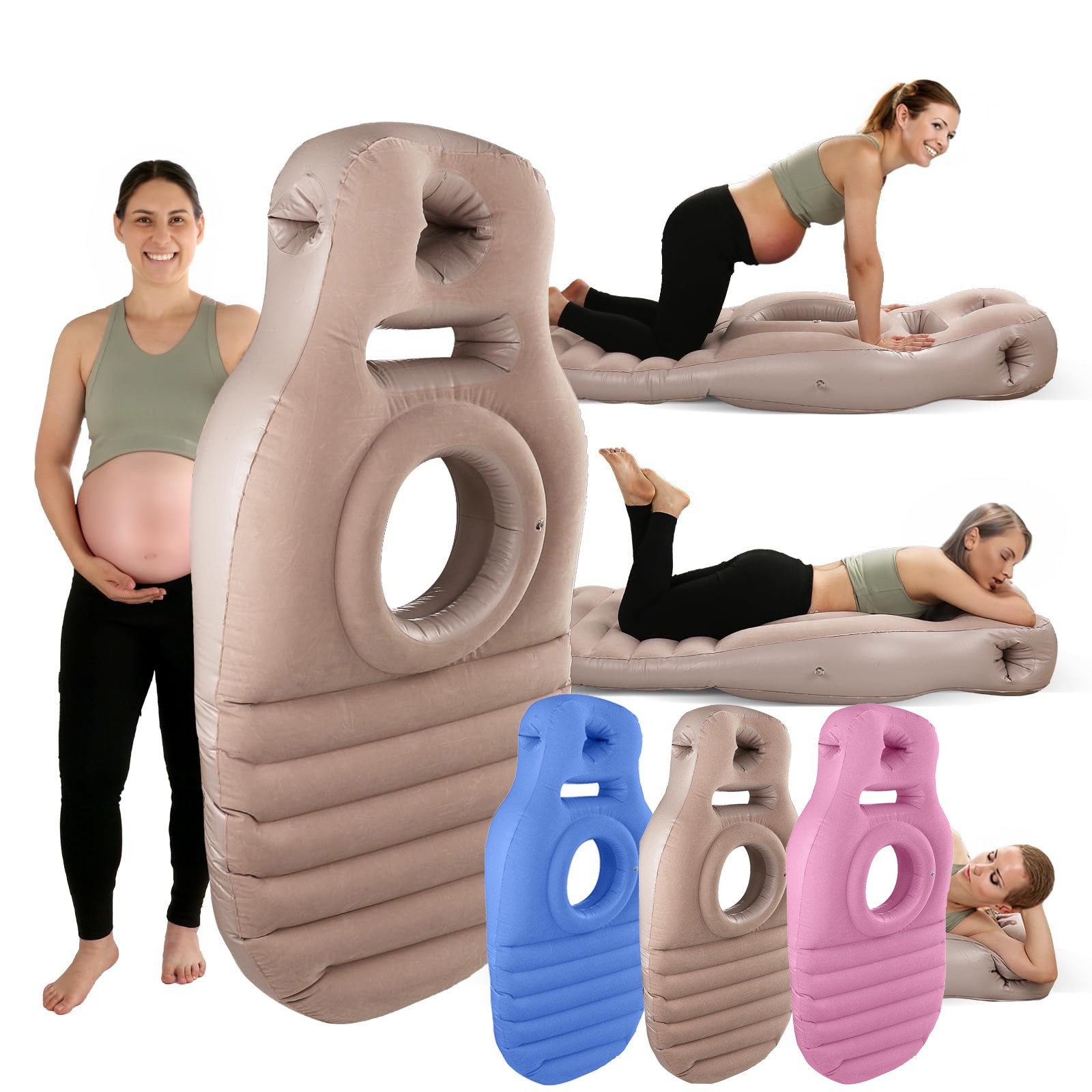 Pilates Yoga Studio - Akın PVC O-tipi Yoga Mat Hamile