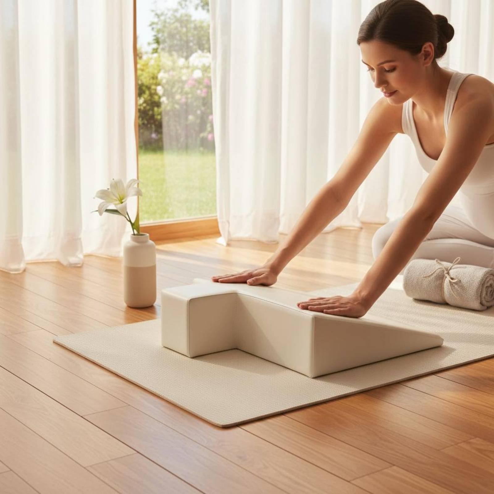 Pilates & Yoga Elastic Band - Doğum Sonrası Destek Minderi Yoğun Köpük