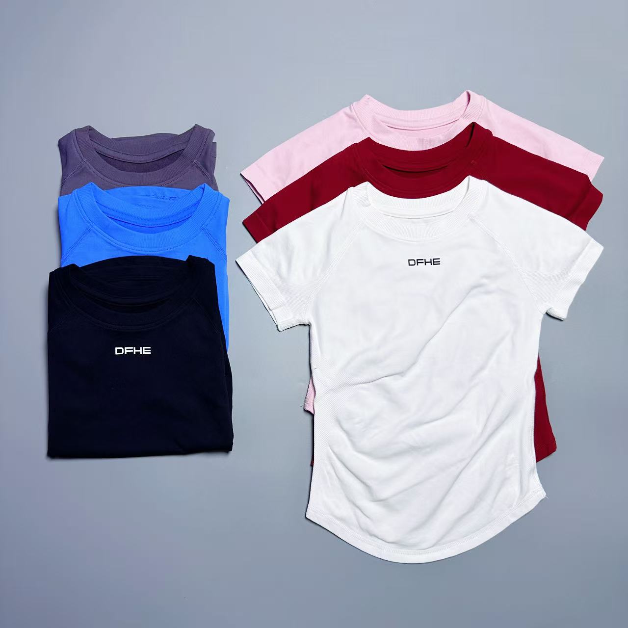 Yoga Strap Cotton - DF Kadın Nefes Alabilen Spor Tişörtü,