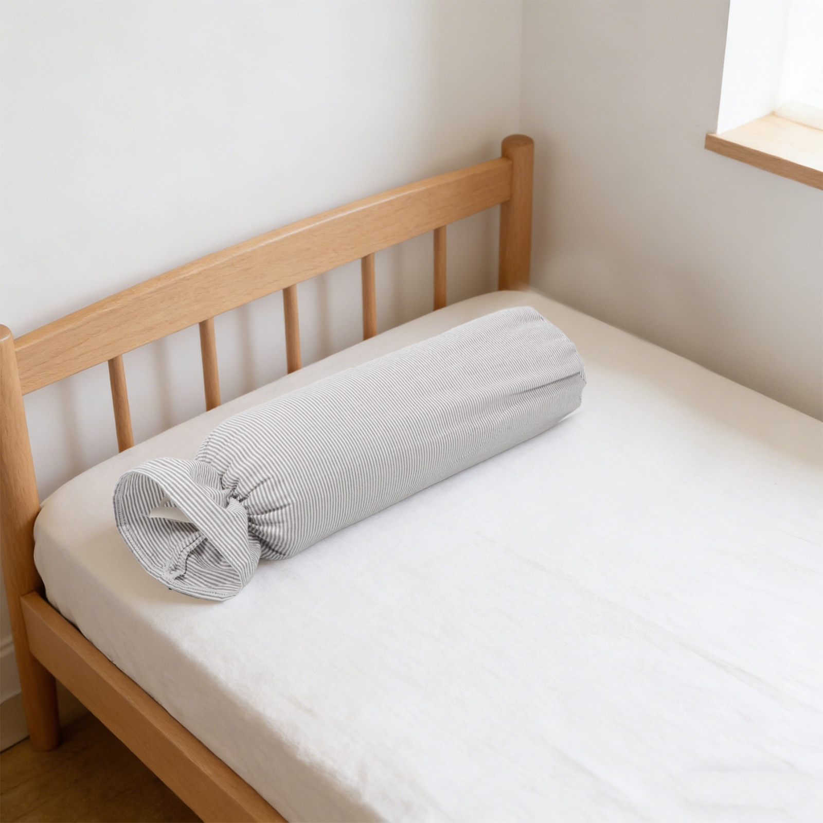 Açık Gri Silindir Boyun Yastık - Bolster Cushion Round incelemesi ve fiyatı