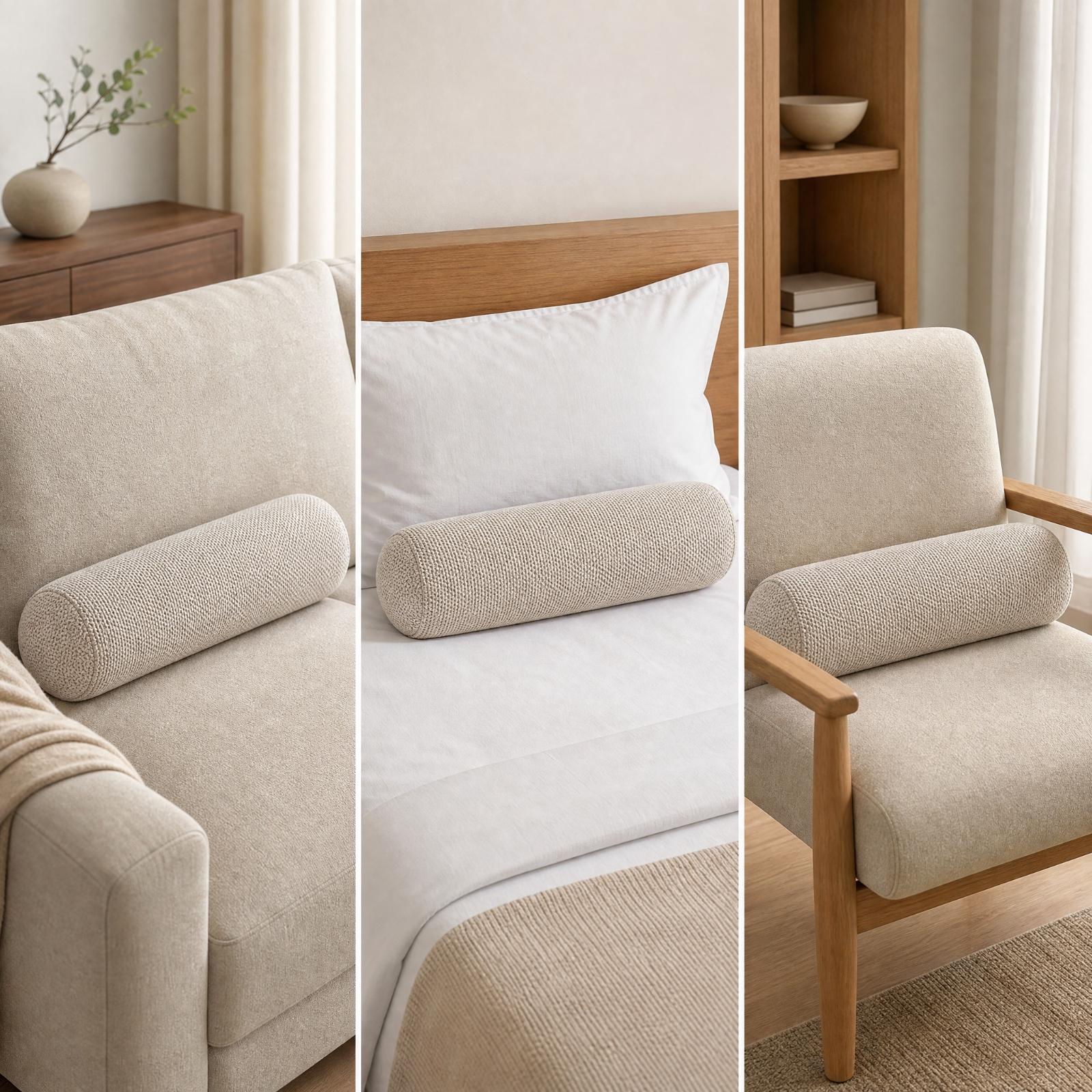 Uzun Ömürlü Hafızalı Köpük Dol - Bolster Cushion Round incelemesi ve fiyatı